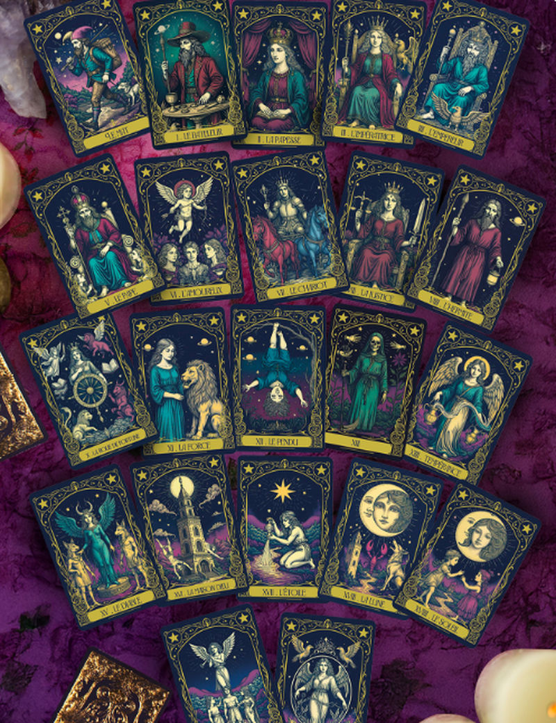 Sagrada Madre Naturlig rökelse Tarot de Marsella Frankincense & Nag Champa - 2