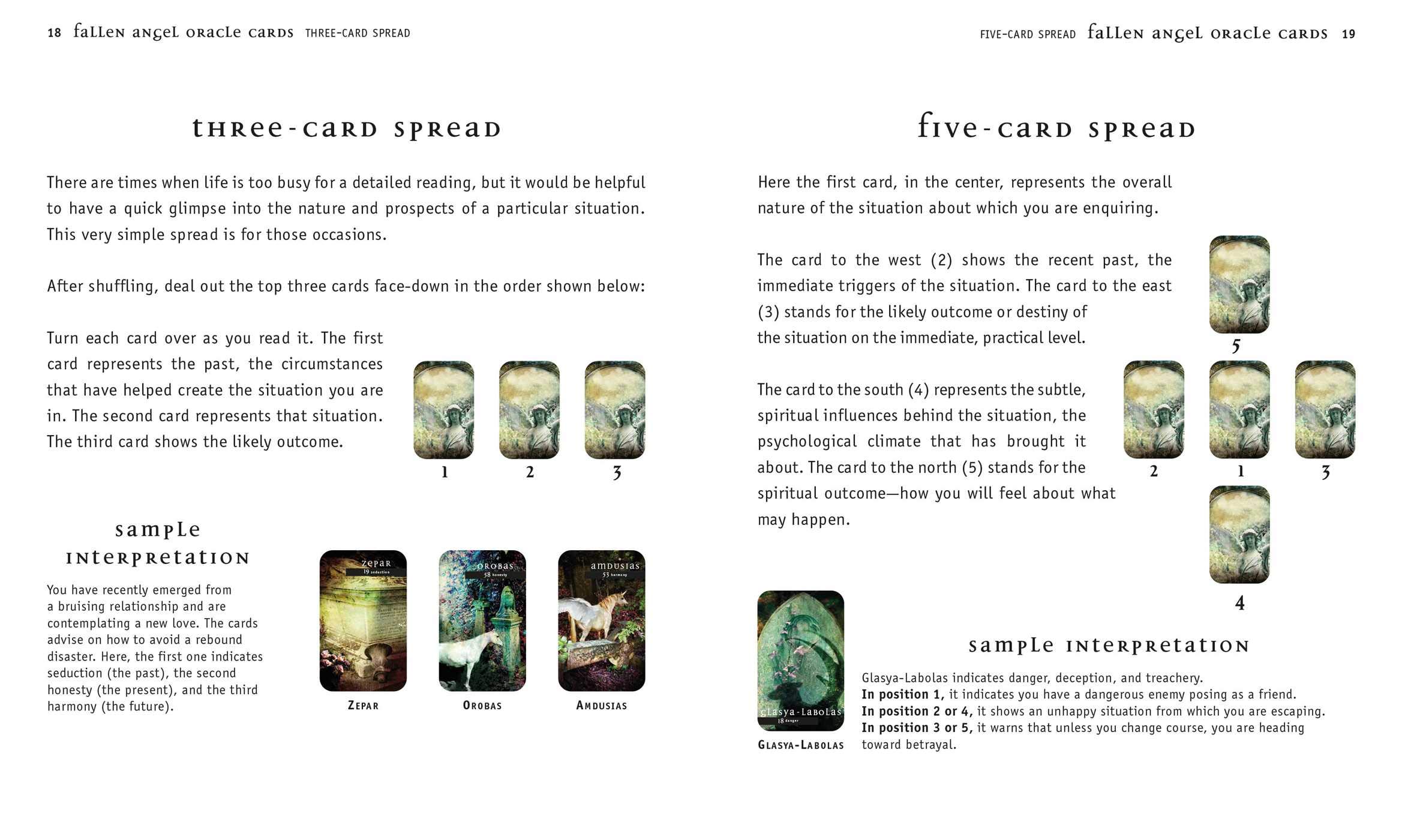 Fallen Angel Oracle Cards - 4