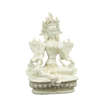 Green Tara White -- 15 Cm