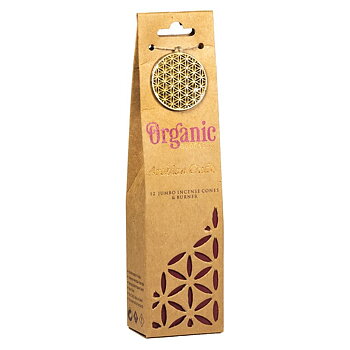 Organic Goodness Arabian Oudh Incense Cones + Burner