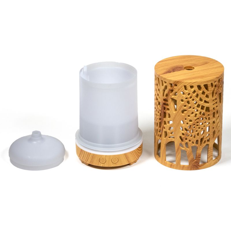 Ultrasonic Aroma Diffuser Zen Forest Natural -- 200Ml; 250G - 2