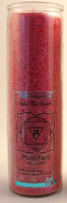 Chakraljus, Rött Muladhara