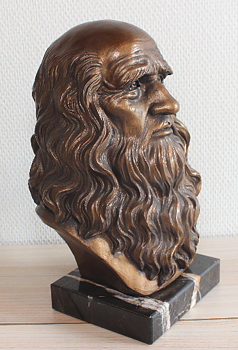 Byst Av Leonardo Da Vinci
