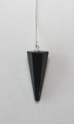 Facettslipad Shungite - Pendel