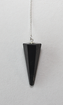Facettslipad Shungite - Pendel