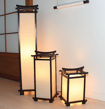 Nara Lampa Valnöt/Bambu 90Cm