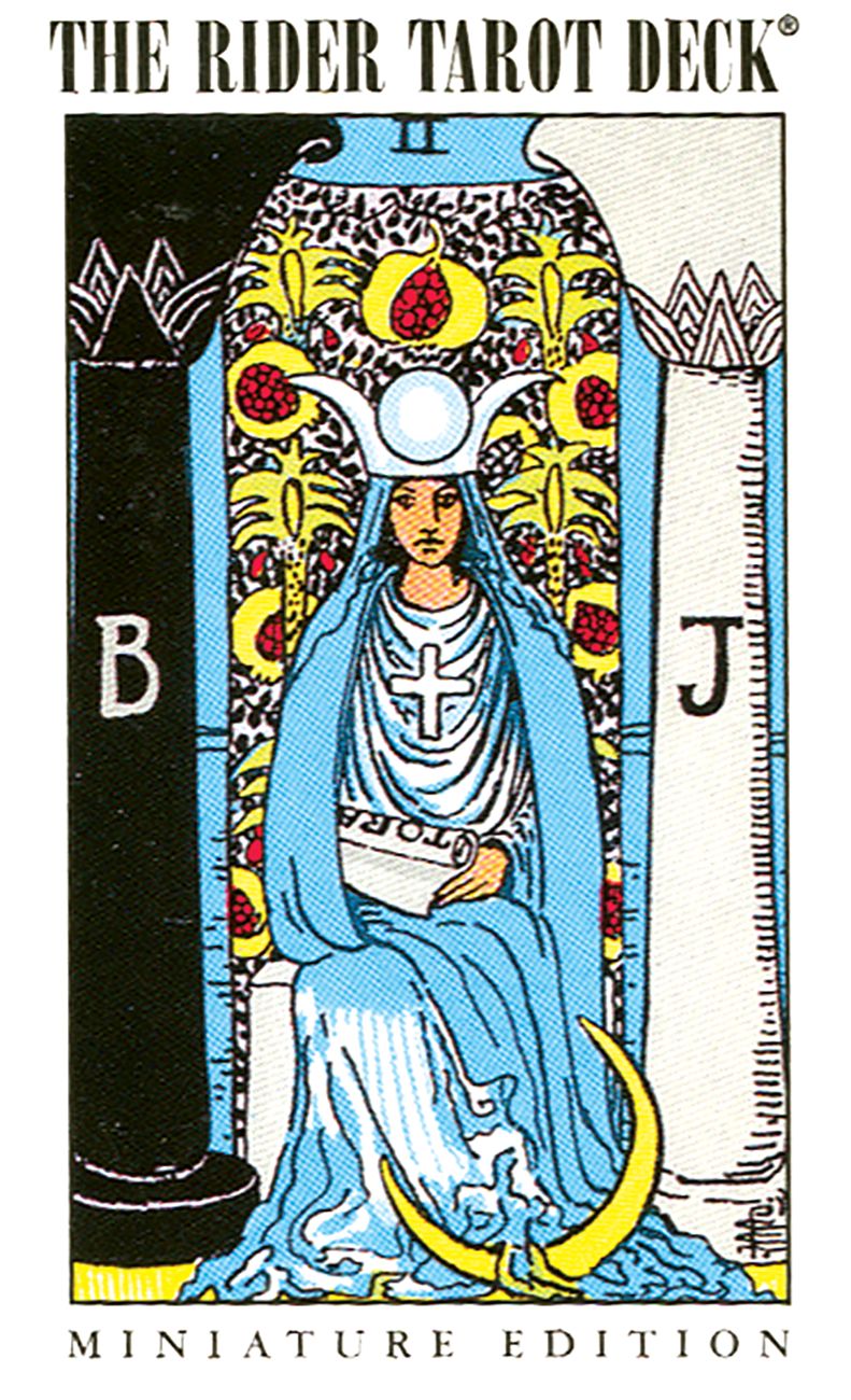 Miniature Rider-Waite Tarot Deck - 2