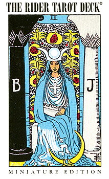 Miniature Rider-Waite Tarot Deck