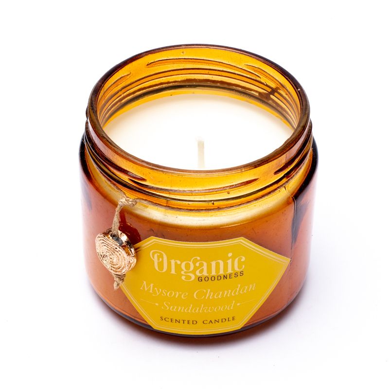 Organic Goodness Soy Wax Candle Sandalwood - 2