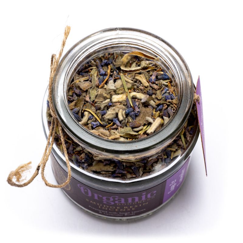Sage & Lavender Smudge Resin Incense - 4