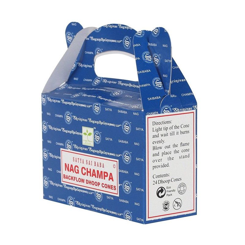 Nag Champa Backflow Incence Cones -- 75 G - 2