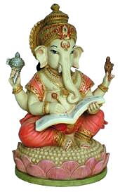 Staty Ganesh, Skrivande Mahabharata