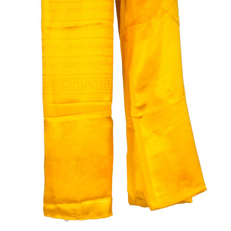 Katha Tibetan Shawl Yellow Xl