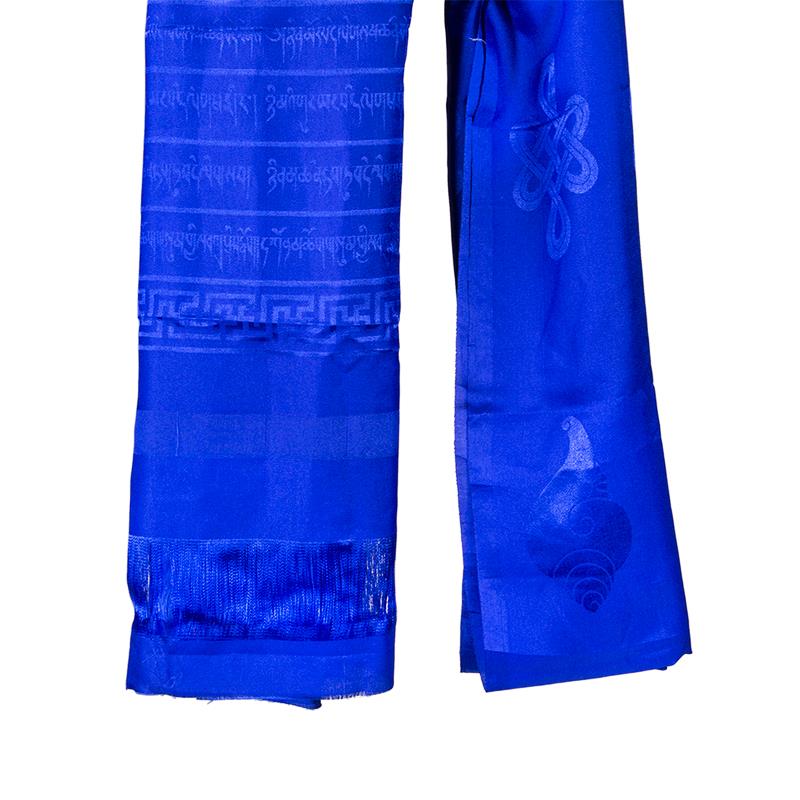 Katha Tibetan Shawl Blue Xl