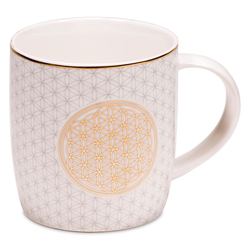 Tea Infuser Mugg Livets blomma -- 400 ml - 2