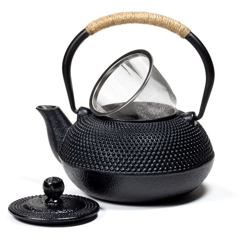 Japanese Style Tetsubin Cast Iron 0.6 Liter Teapot - 2