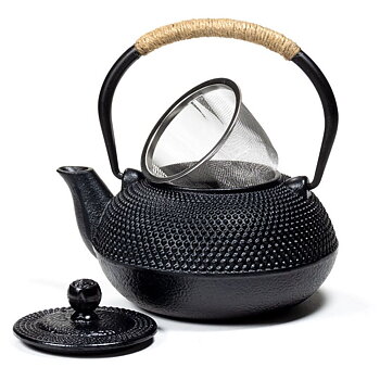 Japanese Style Tetsubin Cast Iron 0.6 Liter Teapot