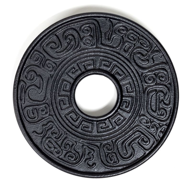 Japanese Style Tetsubin Cast Iron Teapot Plate - 2