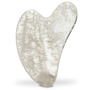 Clear Quartz Gua Sha Massage Stone