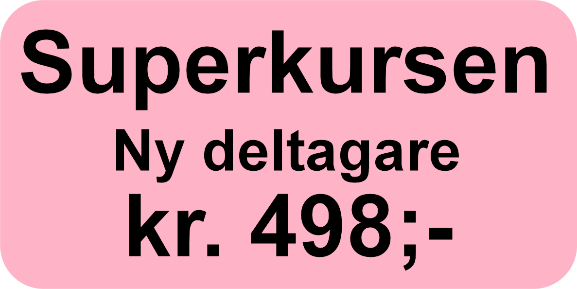 Superkursen - Ny Deltagare