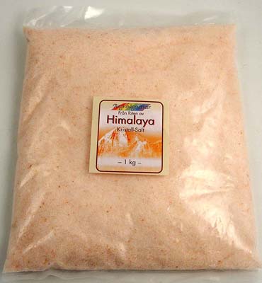 Bordssalt Finmalet Ca 1 Mm. 1 Kg Plastförpackning