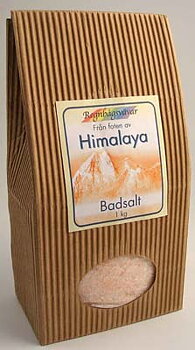 Badsalt, Granulat 1-3 Mm, 1 Kg Förpackning