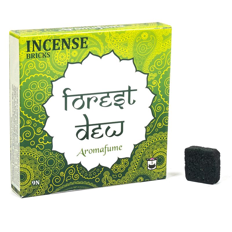 Aromafume Incense Bricks Forest Dew -- 40 G