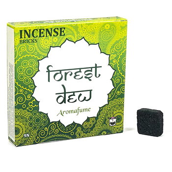 Aromafume Incense Bricks Forest Dew -- 40 G