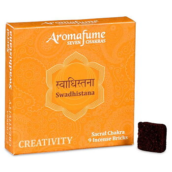 Aromafume Chakra Incense Bricks 2Nd Chakra -- 40G