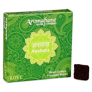 Aromafume Chakra Incense Bricks 4Th Chakra -- 40G