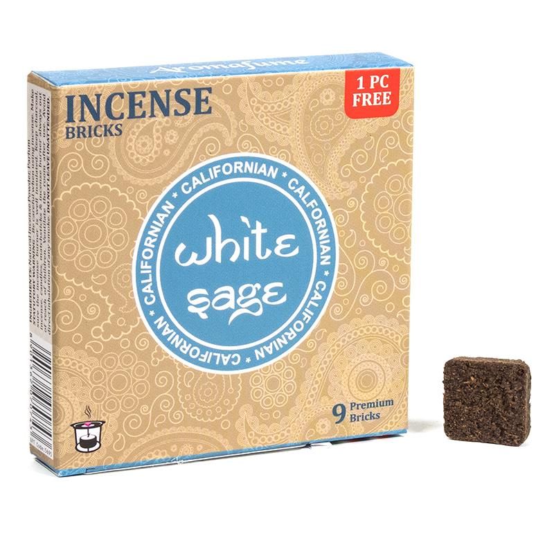 Aromafume Incense Bricks White Sage -- 40Gr