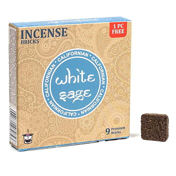 Aromafume Incense Bricks White Sage -- 40Gr