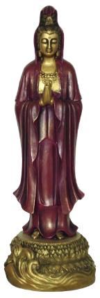 Kuan-Yin, Stående I Namaste
