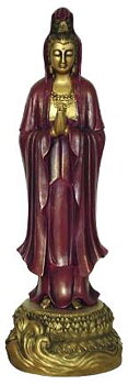 Kuan-Yin, Stående I Namaste