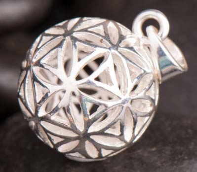 Hänge Sfär 17Mm Silver