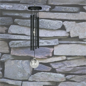 Crystal Meditation Black 40 Cm