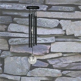 Crystal Meditation Black 40 Cm
