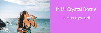 inu! DIY Crystal water bottle