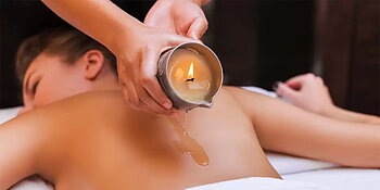 Massageljus