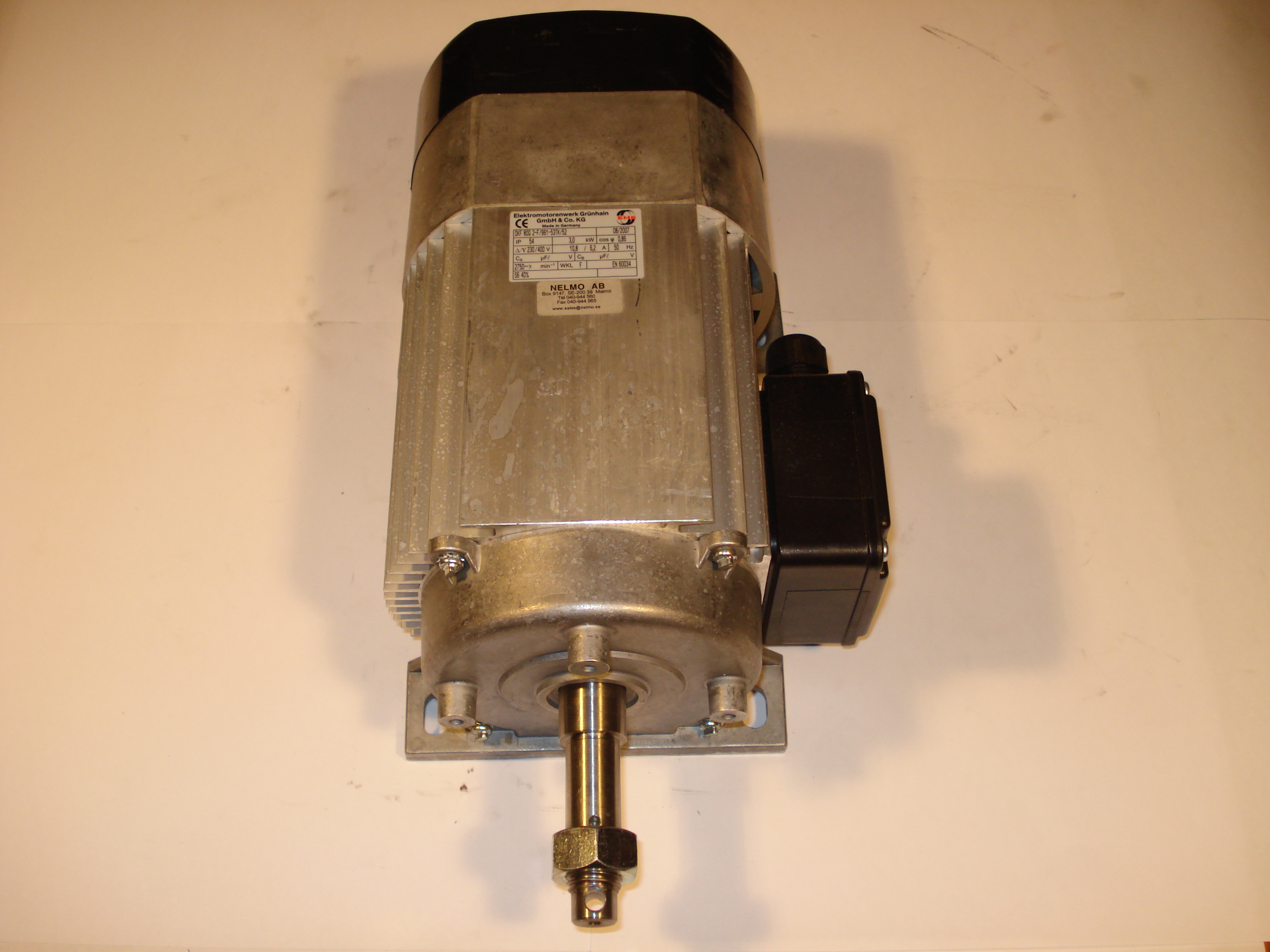 Chamfer unit Chamfer motor right DKF80G 2-F/293-5TK/52 left threaded