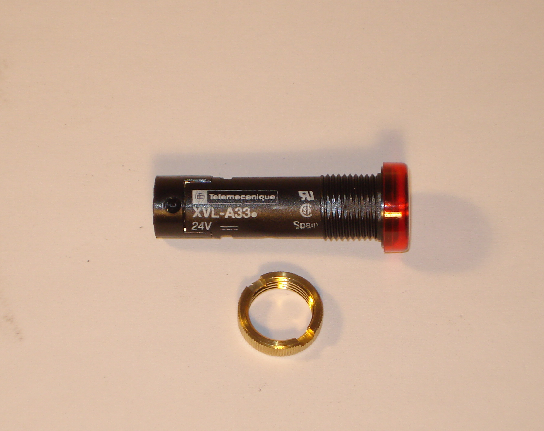 Nail detecting LED red