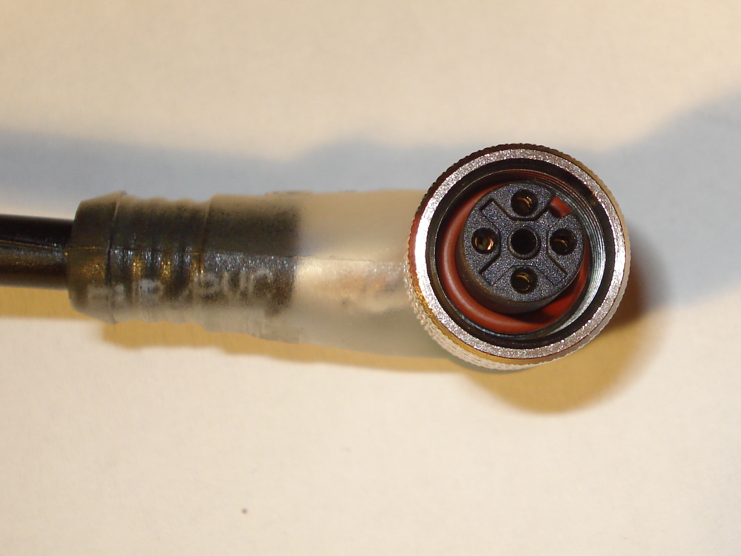 Sensor cable with connector M12 4-pole L=2m unshielded - 2