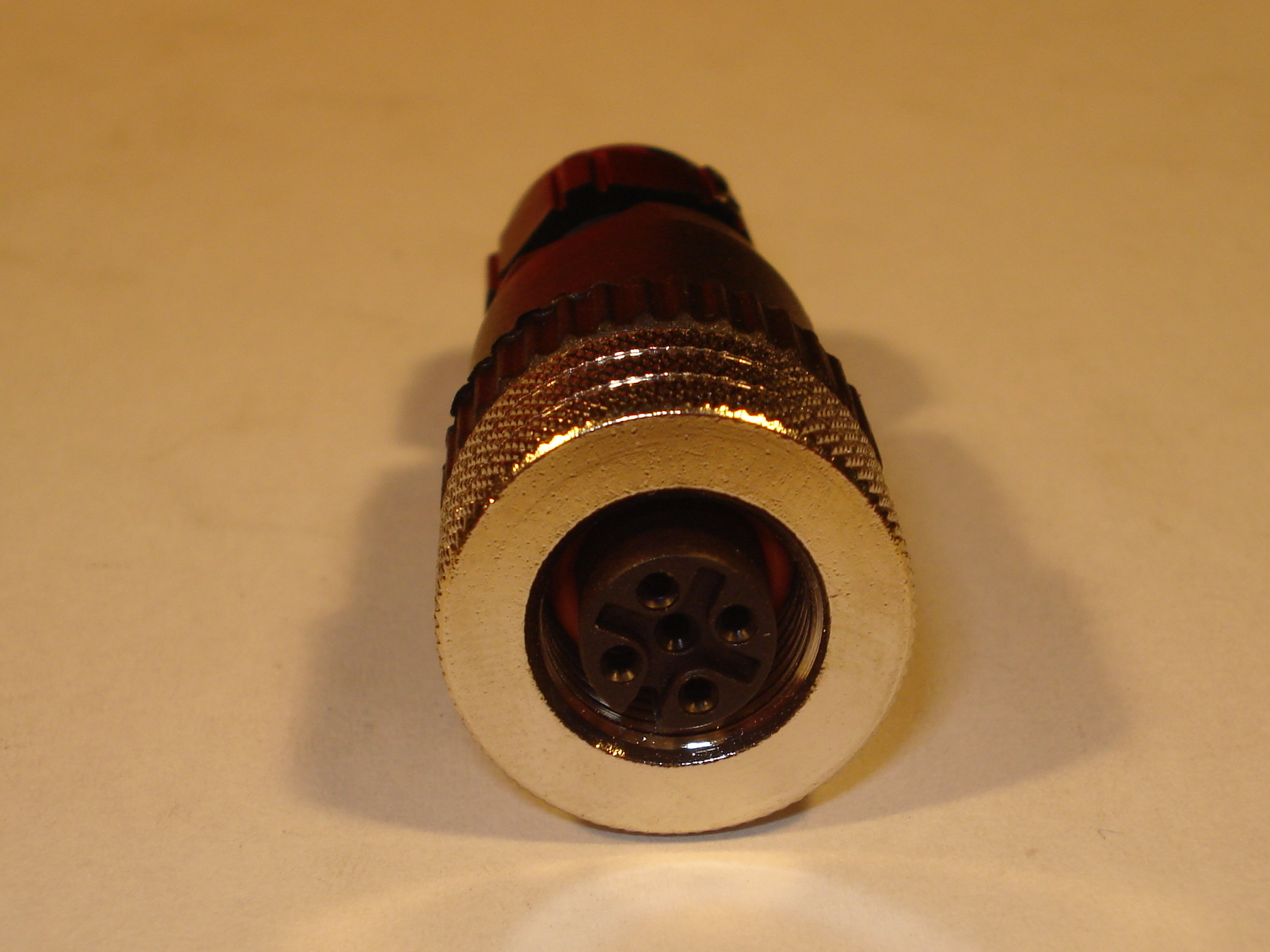 Connector 4-pole M12 female - 3