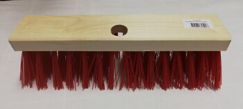 Piasava borste Kvast röd PVC 30 CM