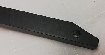 R-1000 Plastprofil Kanal (Borrad o klar) plast