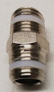 S2500 1/4 Dubbelnippel