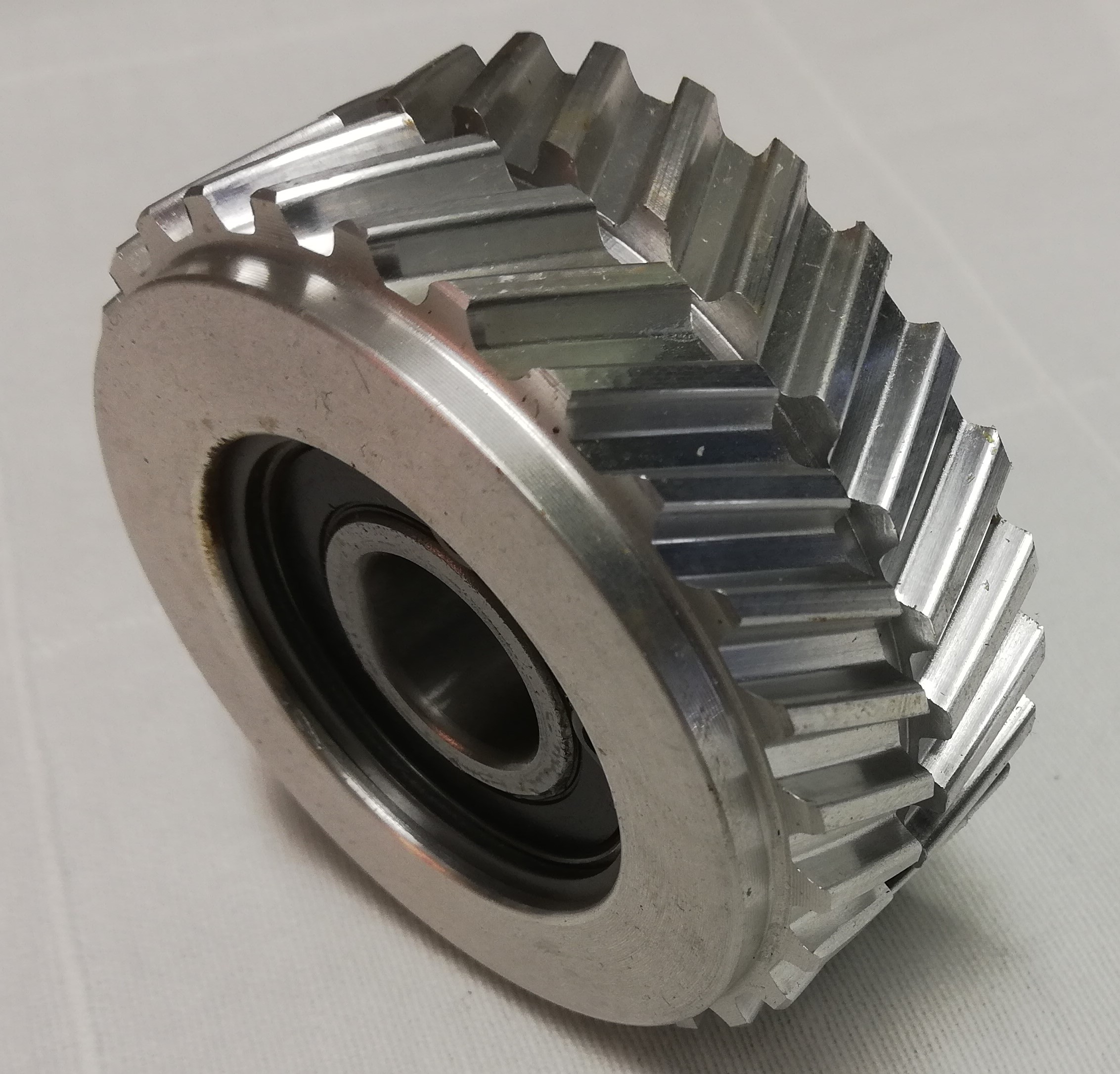 Leg machine reversing wheel. Cog pulley E 28-8M-25