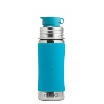 Pura vattenflaska rostfritt stål 325ml - aqua