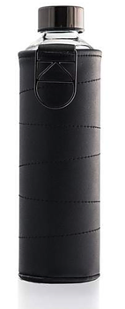 EQUA vandflaske glas 750ml Mismatch Graphite