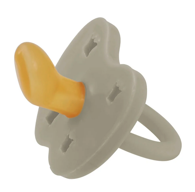 Napp naturgummi Oatmeal 0-3 mån (anatomisk) Hevea baby - 2